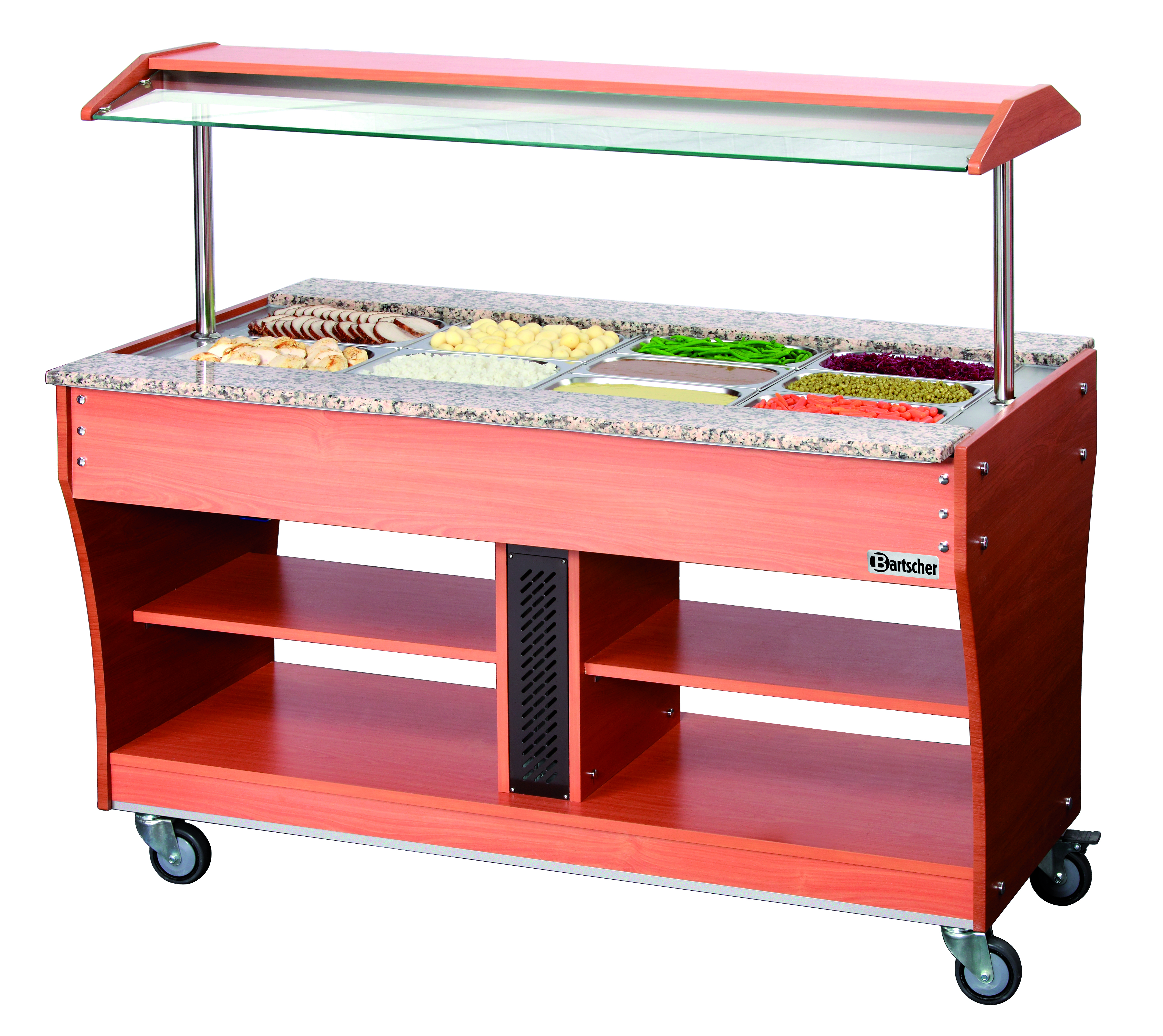 Buffetwagen, warm, 4x 1/1 GN Buffetwagen, warm, 4x 1/1 GN