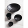 Kristallon Fusion melamine theebekers zwart 20cl (6 stuks) Kristallon Fusion melamine theebekers zwart 20cl (6 stuks)