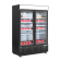 Polar G-Series Staand Display Vriezer 920Ltr Zwart Polar G-Series Staand Display Vriezer 920Ltr Zwart