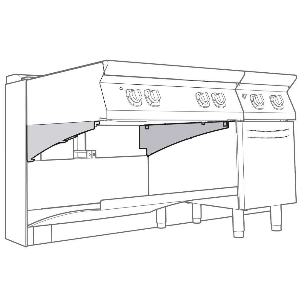 2 steunen voor -TOP- elementen 2 steunen voor -TOP- elementen