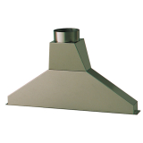 Schacht voor verbrande gassen 1/2 module Ø 120 mm Schacht voor verbrande gassen 1/2 module Ø 120 mm