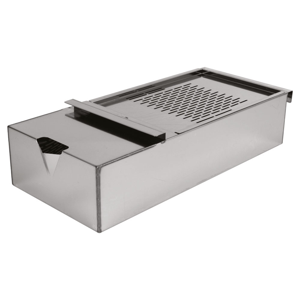 Kuip voor het opvangen van olie uit friteuses Kuip voor het opvangen van olie uit friteuses