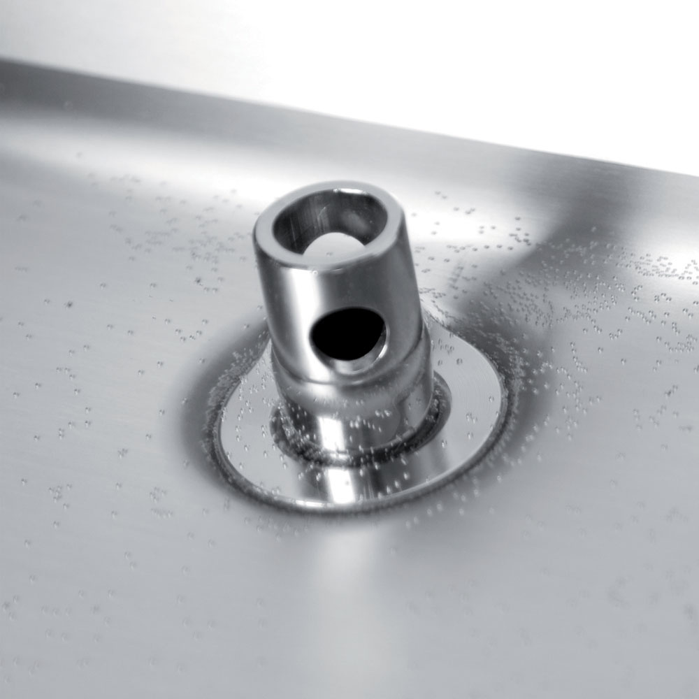 Optie: Ontlading (1 stuk) kom branders (2 branders) Optie: Ontlading (1 stuk) kom branders (2 branders)