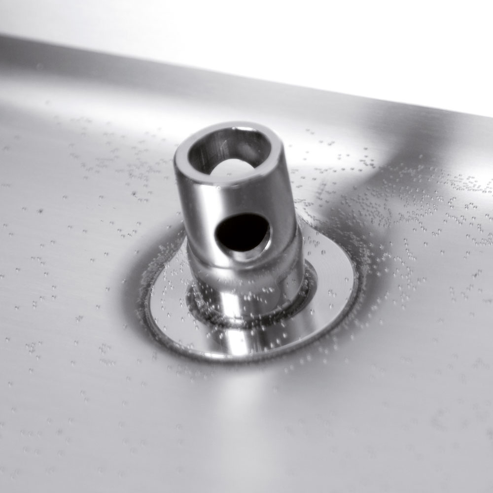 Opt.: Ontlading (1 stuk) kom branders (2 branders) Opt.: Ontlading (1 stuk) kom branders (2 branders)