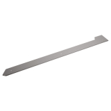 Zijdelinkse afwerking monoblok (links) Zijdelinkse afwerking monoblok (links)