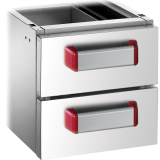 Samenstelling 2 laden GN 1/1 (h.100 mm) Samenstelling 2 laden GN 1/1 (h.100 mm)