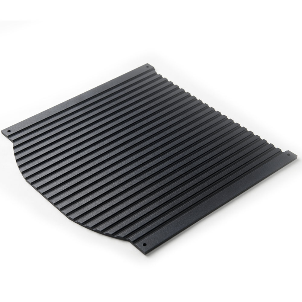 Gladde/geribte kookplaat Gladde/geribte kookplaat