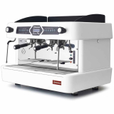 Koffiemachine 2 Groepen, Automatisch (met Display) - Wit