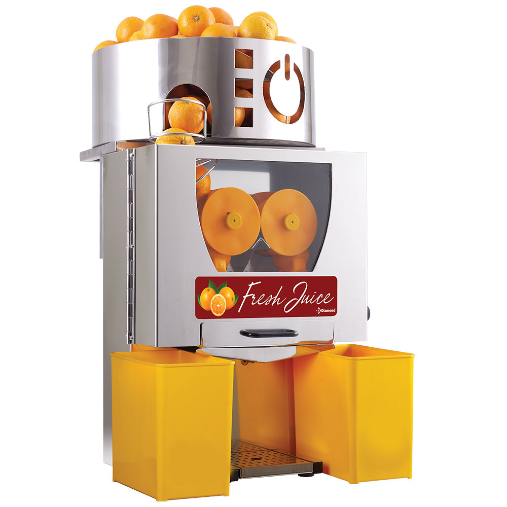Automatische citruspers - automatische aansluiting Automatische citruspers - automatische aansluiting