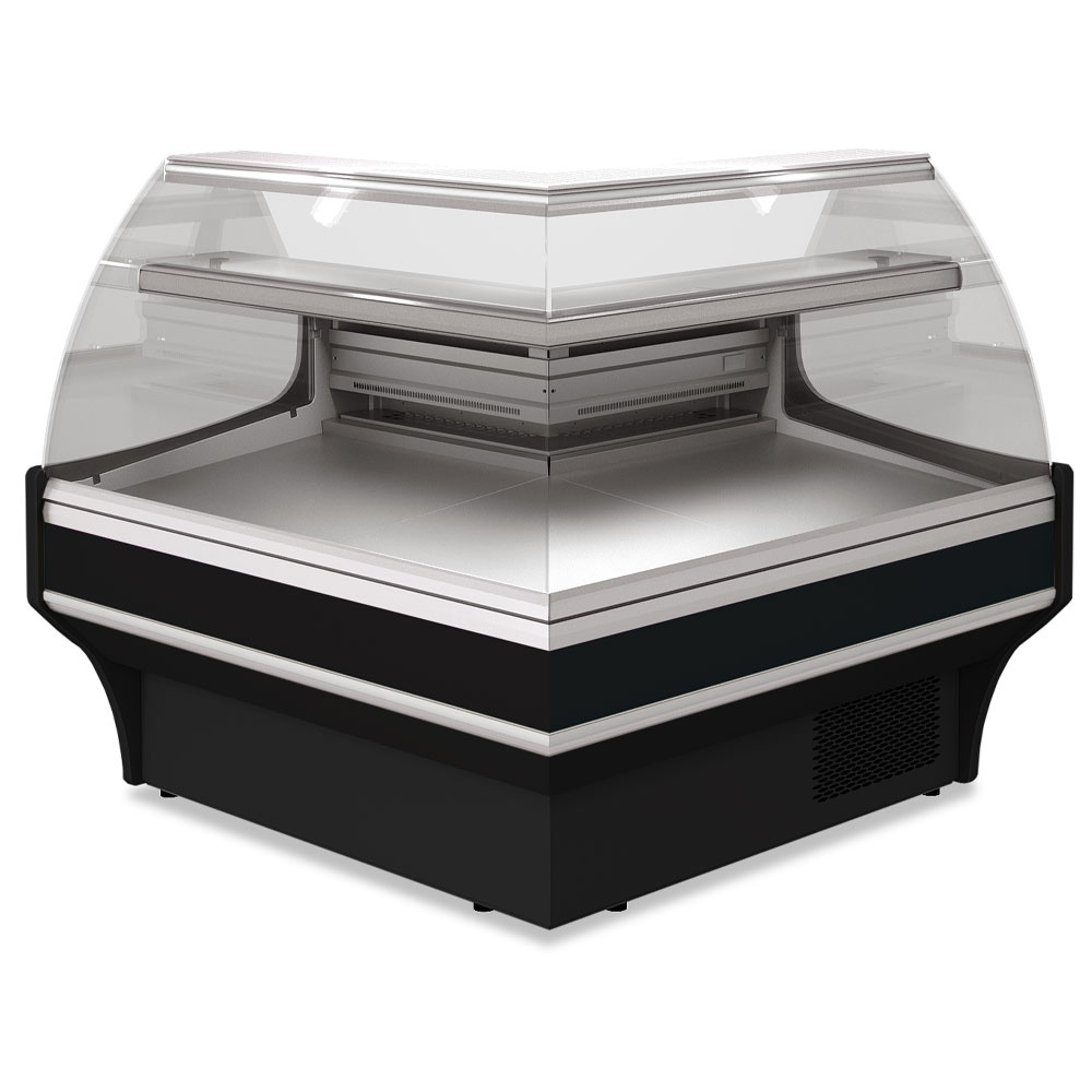 Open hoek 90°, geventileerd – ZWART Open hoek 90°, geventileerd – ZWART