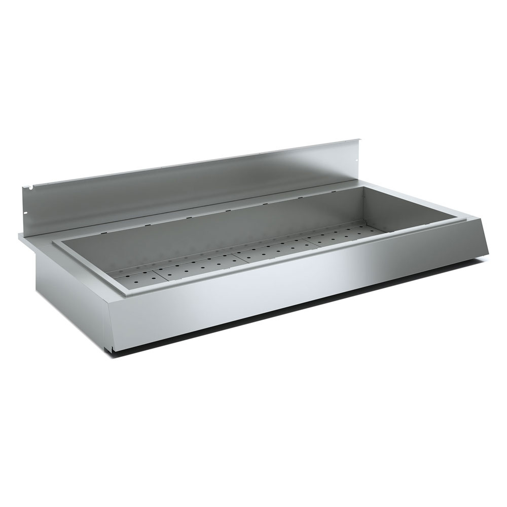 Optie : Bain-marie kuip met droge warmte 2x GN 1/1, H150mm Optie : Bain-marie kuip met droge warmte 2x GN 1/1, H150mm