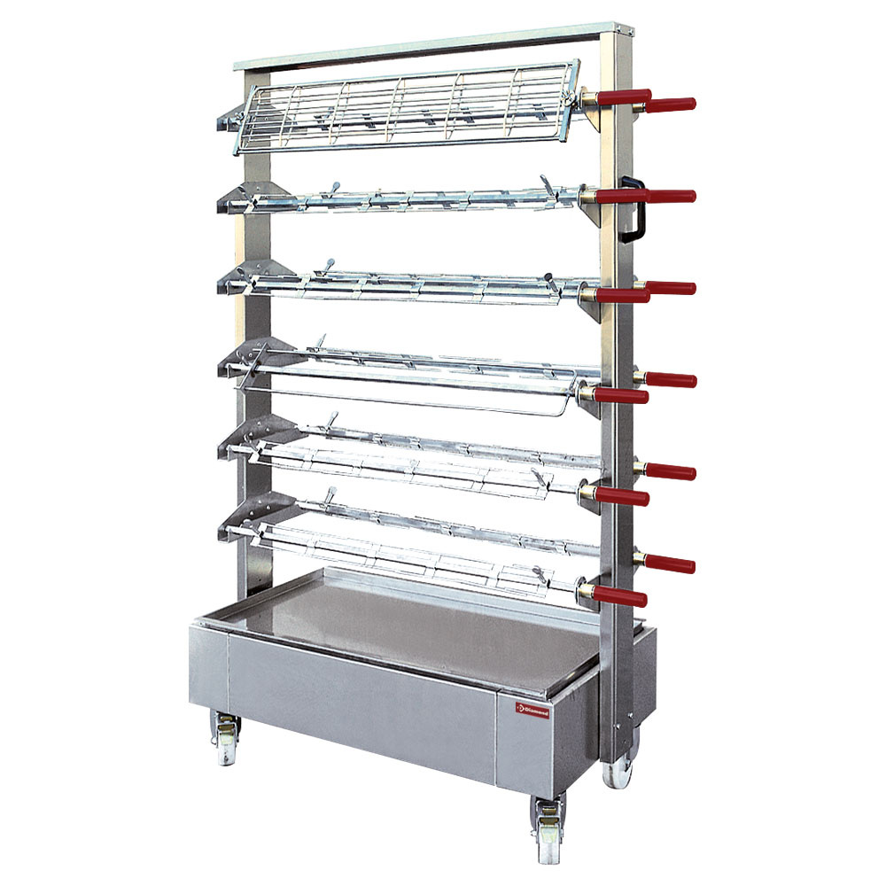 Wagen met struktuur voor 12 spitten te plaatsen Wagen met struktuur voor 12 spitten te plaatsen