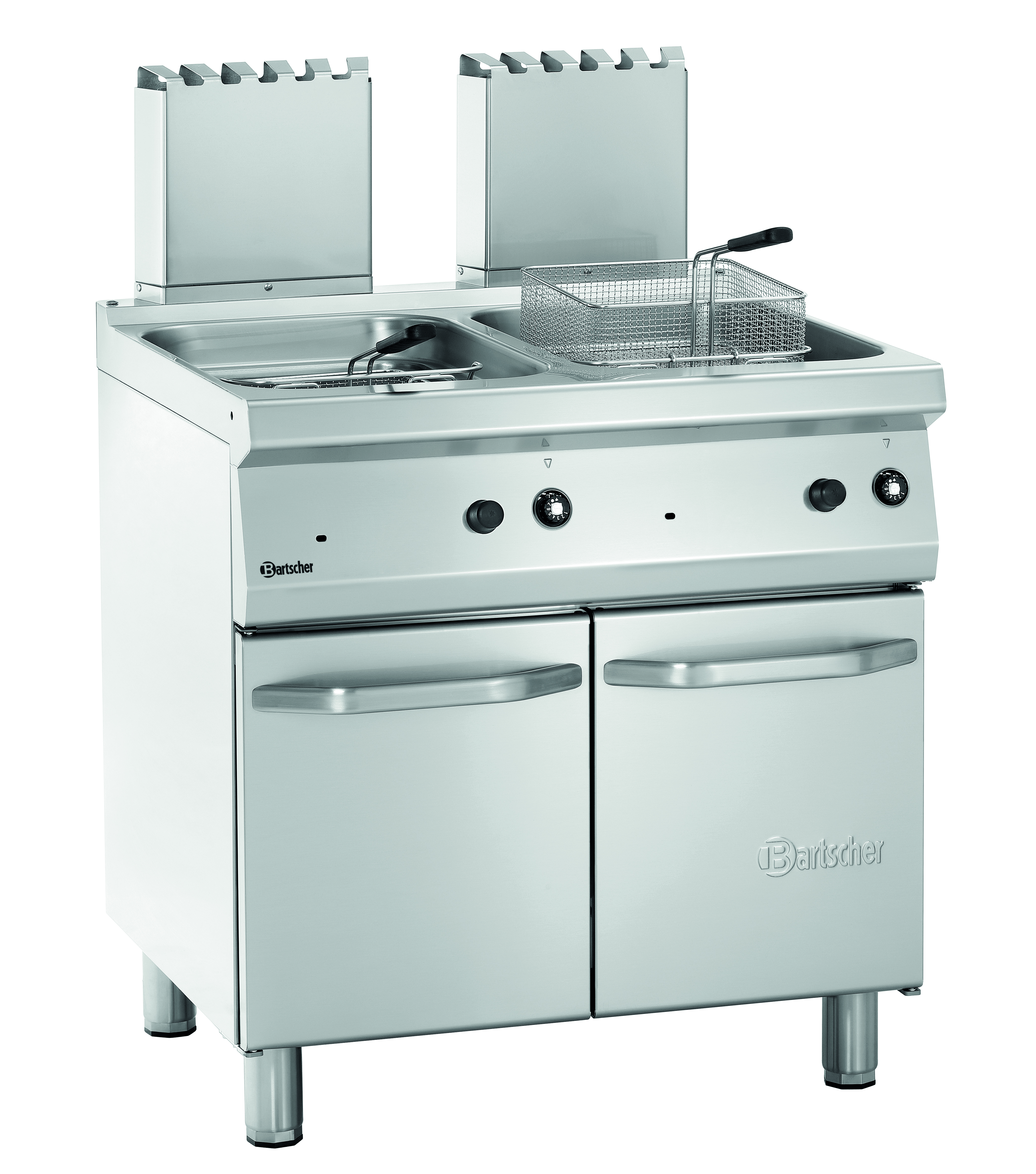 Friteuse Gas, 700, B800, 2x23L Friteuse Gas, 700, B800, 2x23L