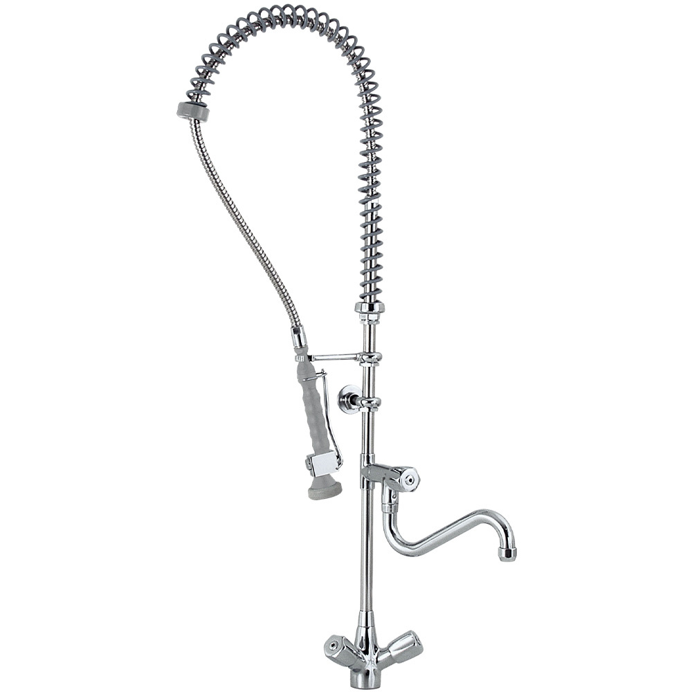 Sproeier en kraan met mengkraangroep, Sproeier en kraan met mengkraangroep,