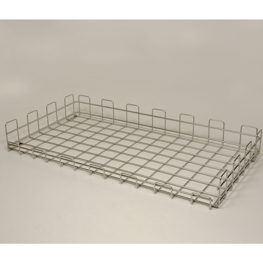 Universele korf in R.V.S. voor pottenwasser Universele korf in R.V.S. voor pottenwasser