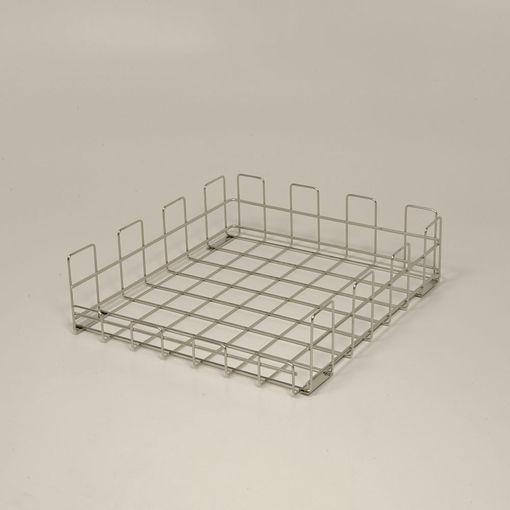 Universele korf in R.V.S. voor pottenwasser Universele korf in R.V.S. voor pottenwasser