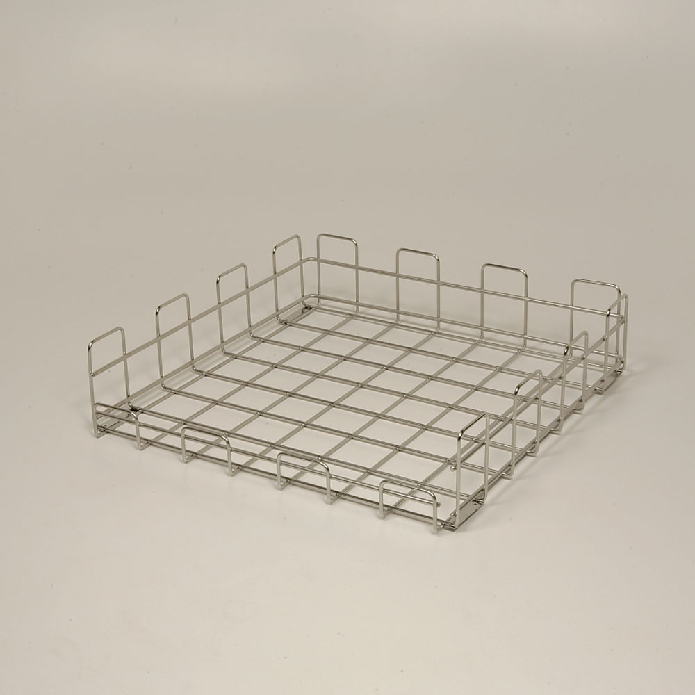 Universele korf in R.V.S. voor pottenwasser Universele korf in R.V.S. voor pottenwasser