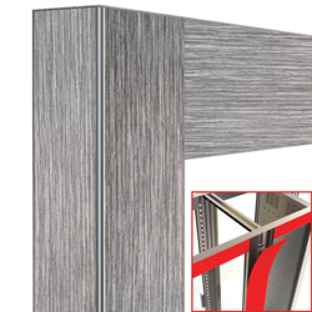 Deco knooppunt 2x216Lt. Lariks ashen - magnetisch Deco knooppunt 2x216Lt. Lariks ashen - magnetisch