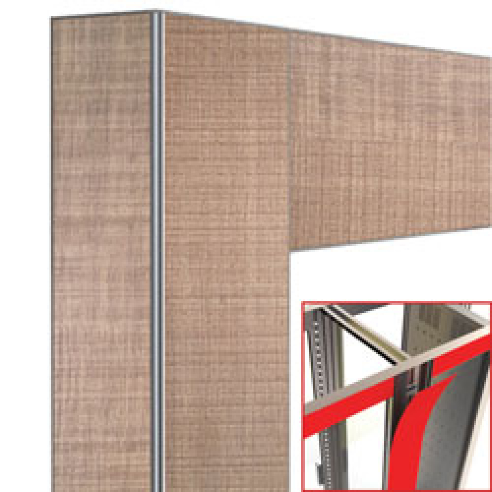 Deco knooppunt 2x216Lt. Teak- magnetisch Deco knooppunt 2x216Lt. Teak- magnetisch