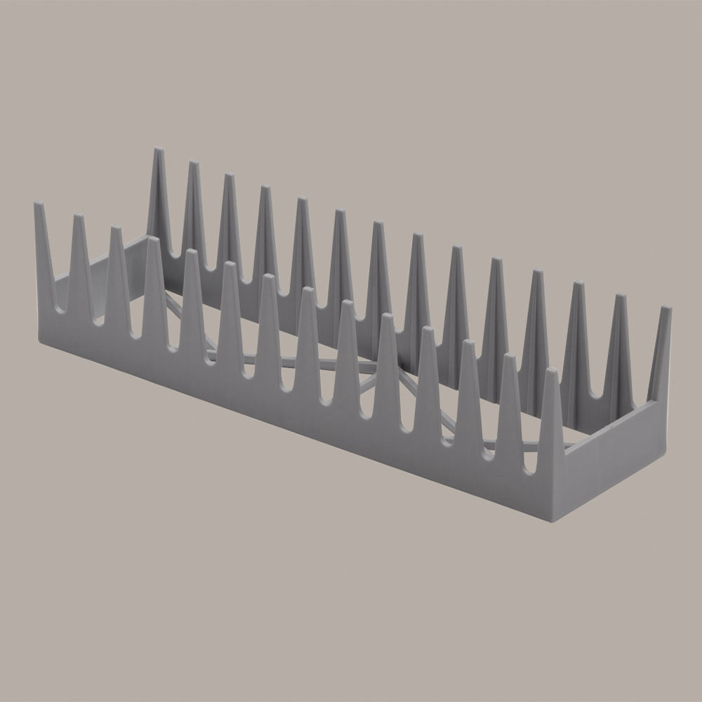 Steun voor 13 kleine ondertassen - Polypropyleen. Steun voor 13 kleine ondertassen - Polypropyleen.