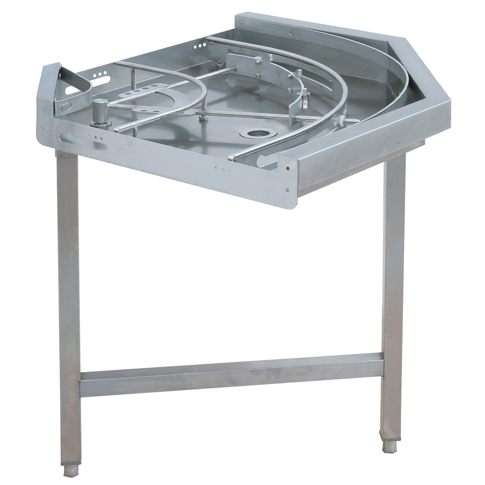 Element courbe 90° (uitgang links of rechts) Element courbe 90° (uitgang links of rechts)