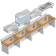 Droog bain-marie element, geventileerd, kuip 3x GN 1/1 Droog bain-marie element, geventileerd, kuip 3x GN 1/1