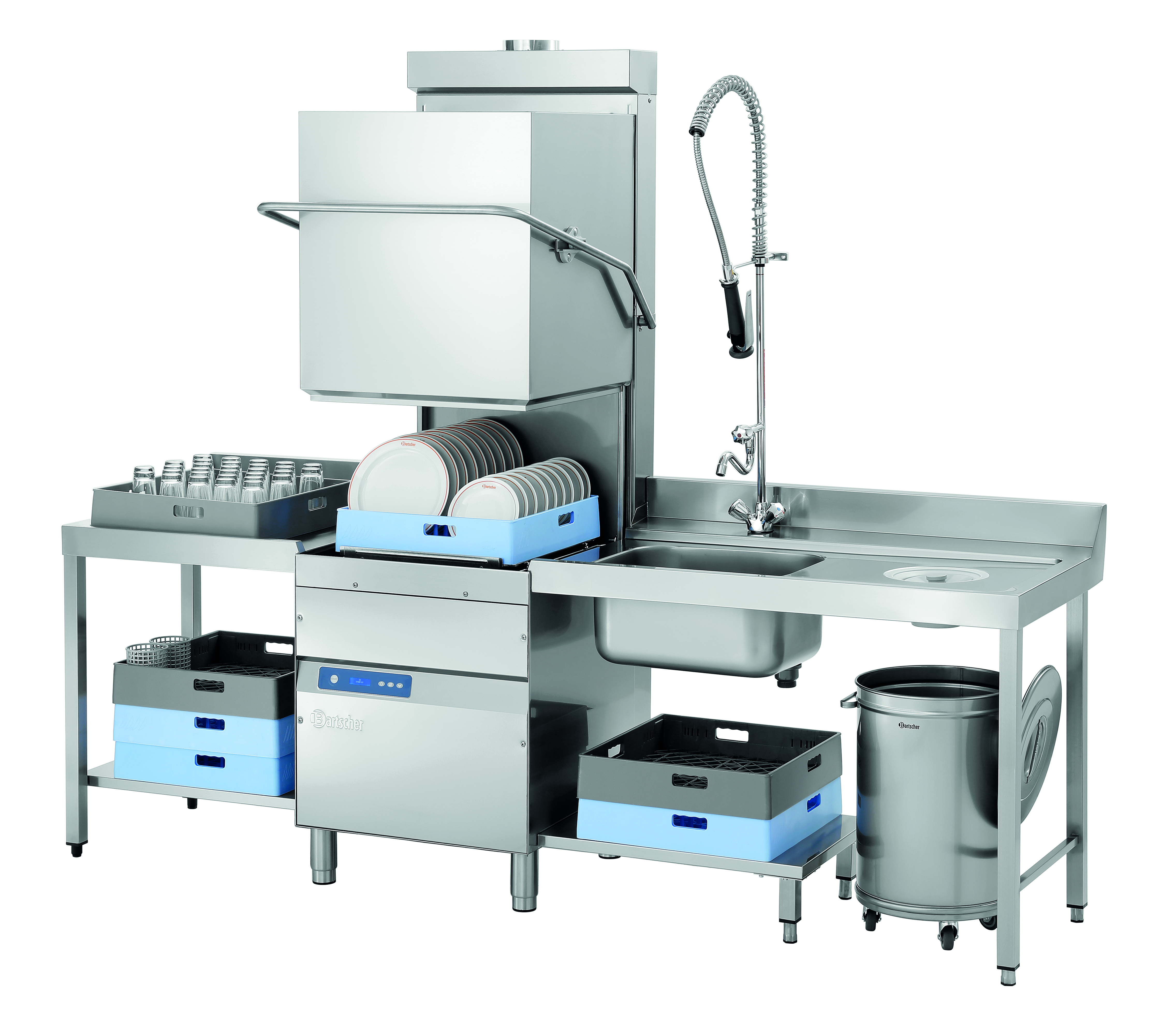 Doorschuif-vaatwasser DS 2500eco Doorschuif-vaatwasser DS 2500eco