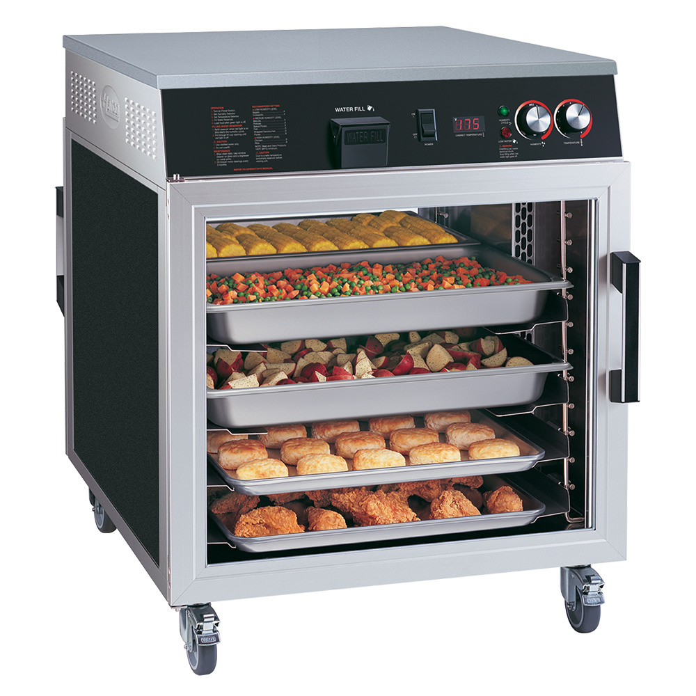 Warmhoudvitrine, glazen deur, 6 levels Warmhoudvitrine, glazen deur, 6 levels