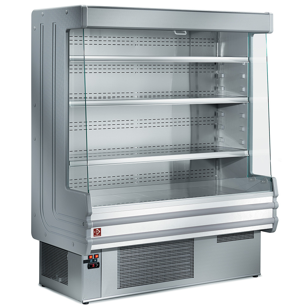 Gekoeld wandmeubel met 4 niv. Gekoeld wandmeubel met 4 niv.