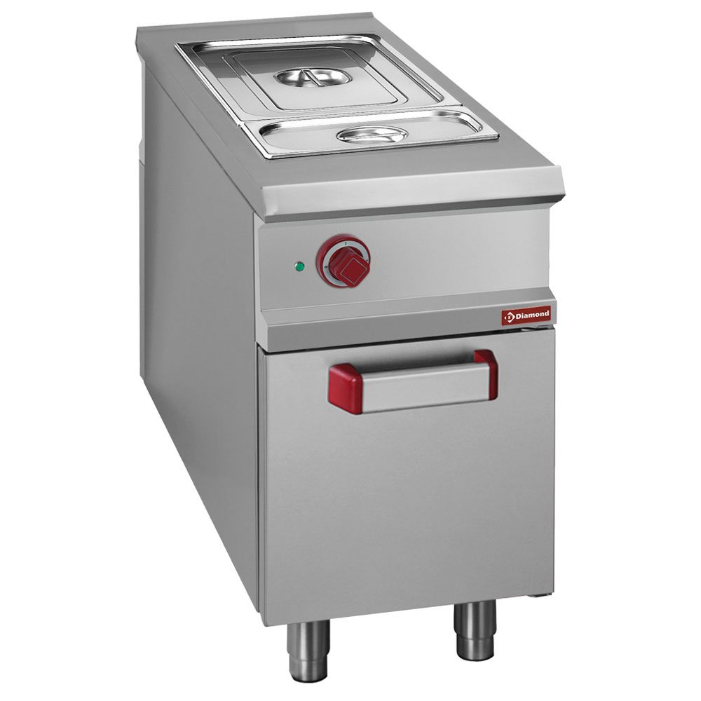 Elektrische bain-marie 4x GN 1/3, op kast - PASS-THROUGH Elektrische bain-marie 4x GN 1/3, op kast - PASS-THROUGH