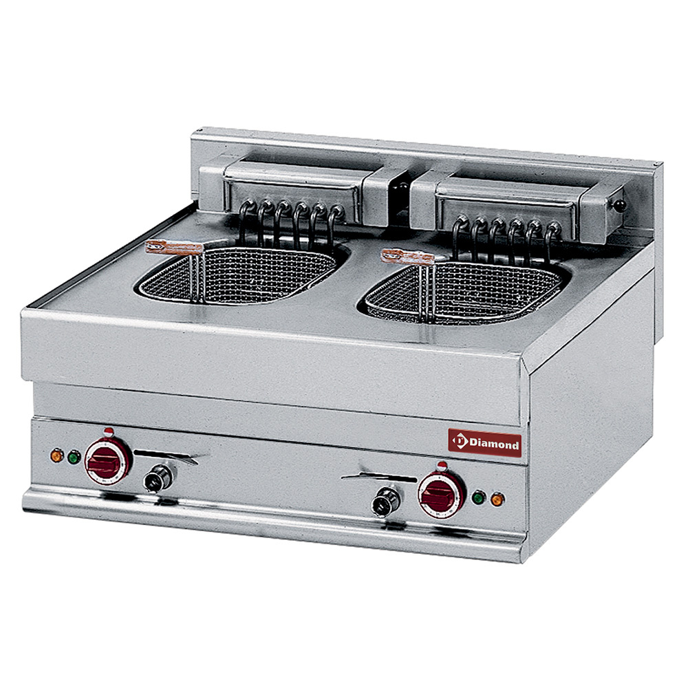 Elektrische friteuse , S-Powerful, 2 x 10 liter -Top- Elektrische friteuse , S-Powerful, 2 x 10 liter -Top-