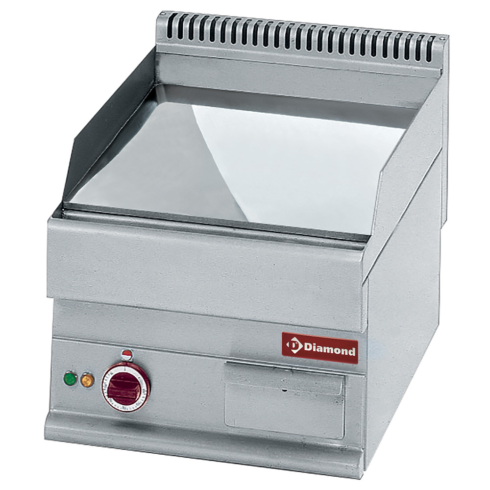 Elektrische braadplaat met vlakke plaat -top- Elektrische braadplaat met vlakke plaat -top-