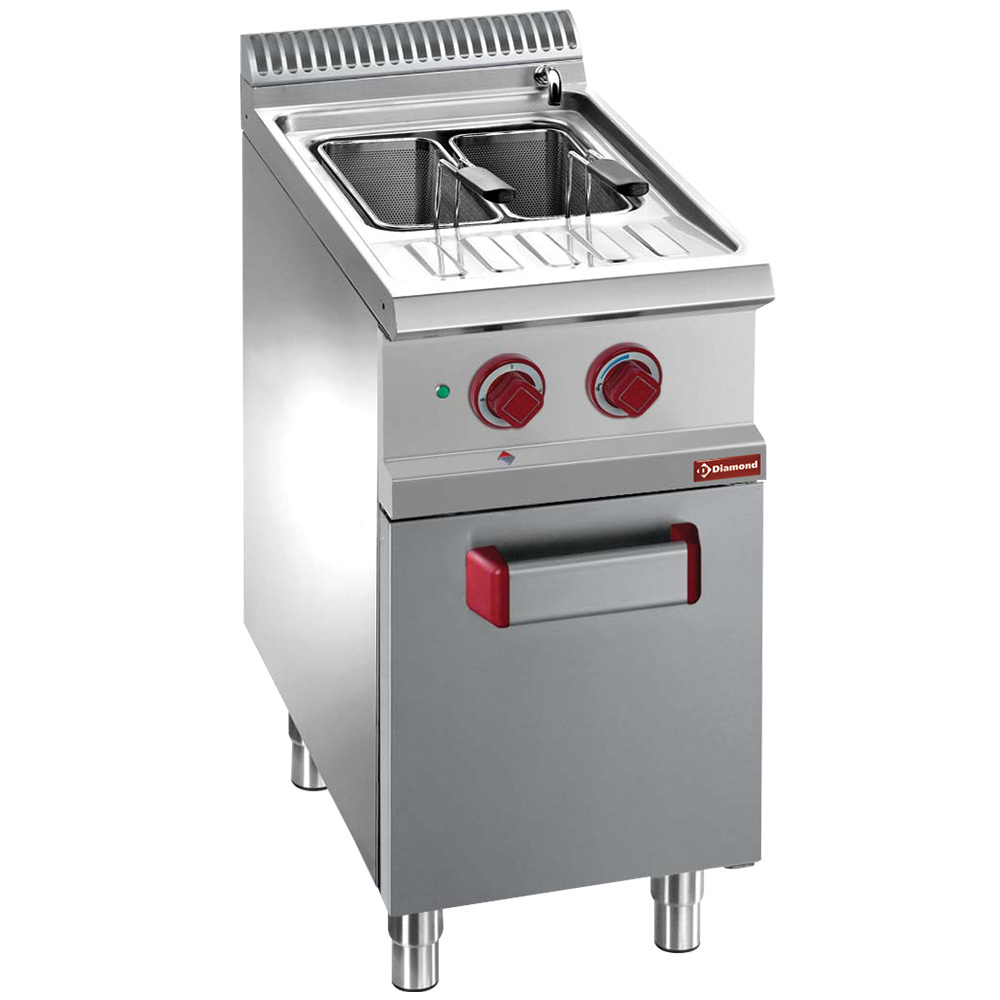 Electrische pastakoker 1 kuip 26 liter (zonder manden), op kast Electrische pastakoker 1 kuip 26 liter (zonder manden), op kast