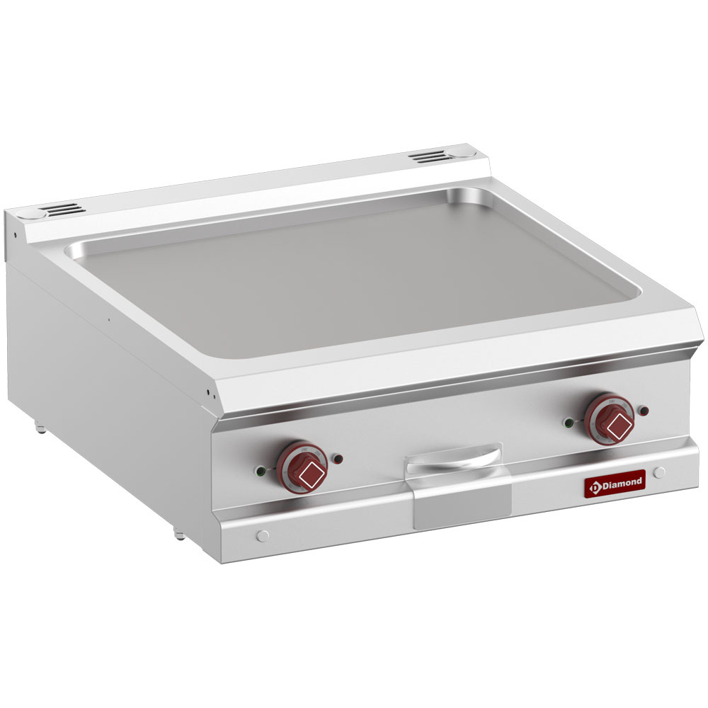 Elektrische bakplaat met vlakke plaat, module 1/1 -Top- Elektrische bakplaat met vlakke plaat, module 1/1 -Top-