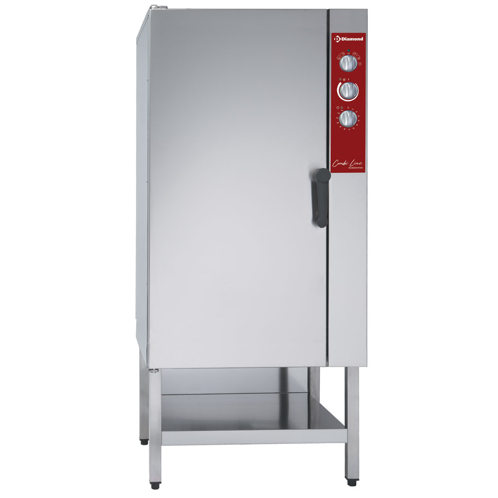 Elektrische oven, opwarmen en behouden van temperatuur 15x GN 1/1 + bevochtiger Elektrische oven, opwarmen en behouden van temperatuur 15x GN 1/1 + bevochtiger