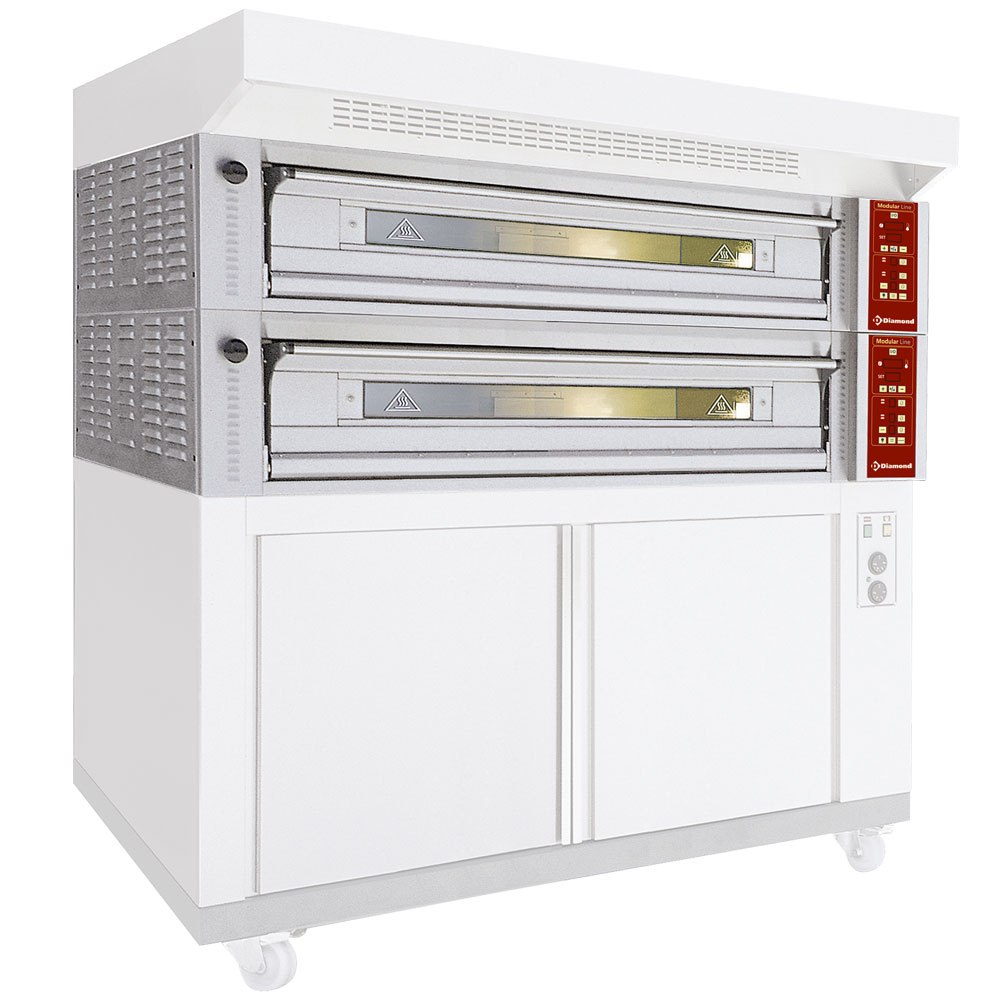 Electrisch modulair oven 6 platen, capaciteit 6x 600x400 mm Electrisch modulair oven 6 platen, capaciteit 6x 600x400 mm