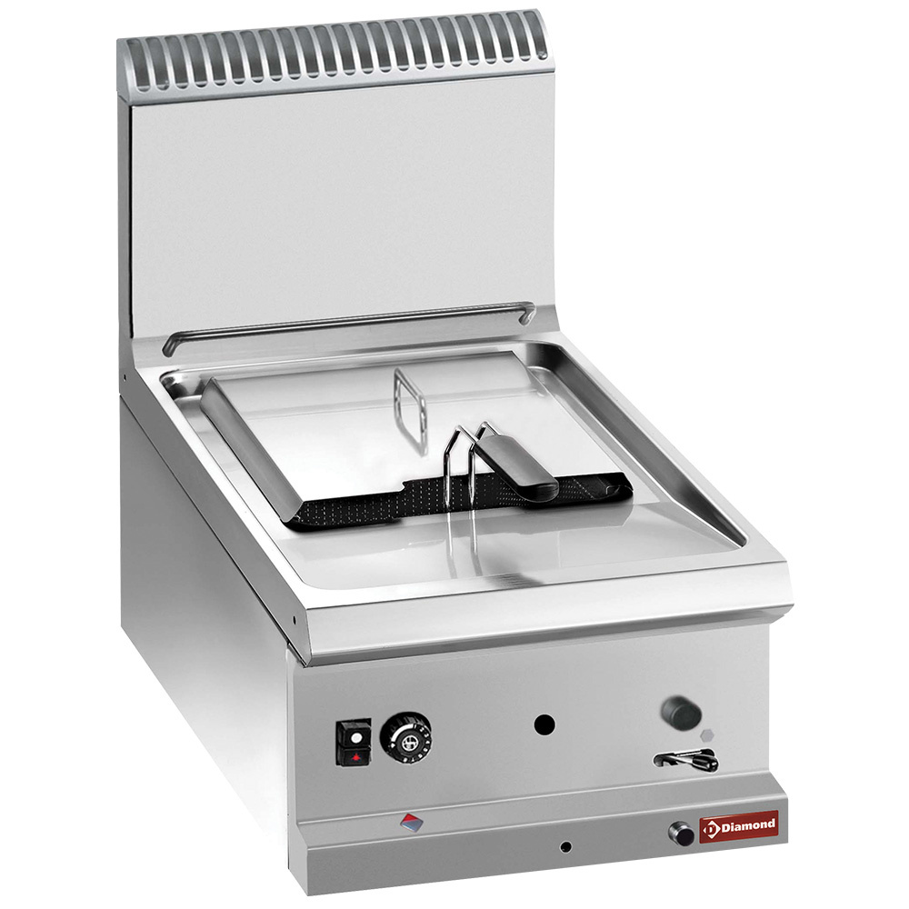 Gasfriteuse 1 kuip van 9 liter -Top- Gasfriteuse 1 kuip van 9 liter -Top-