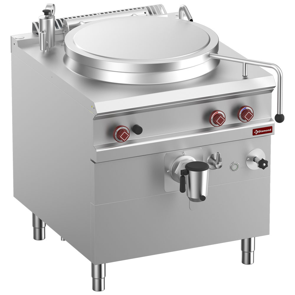 Gaskookketel indirekte verwarming, 100 liter, op meubel Gaskookketel indirekte verwarming, 100 liter, op meubel