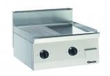 Grillplaat 600, B600, 1/2-1/2