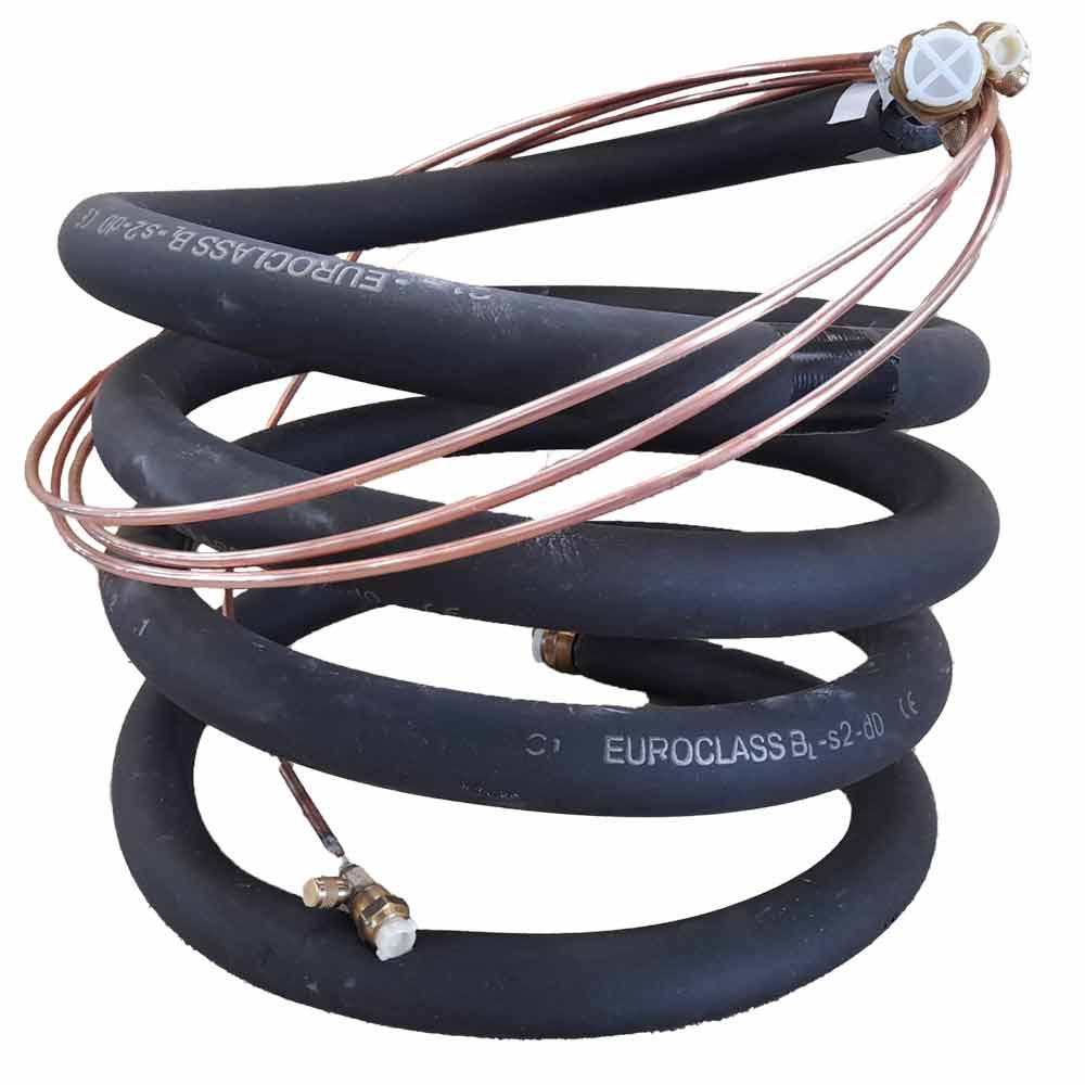 Optie : Voorgeladen leidingen en elektrische kabel 10M ( form 1) Optie : Voorgeladen leidingen en elektrische kabel 10M ( form 1)