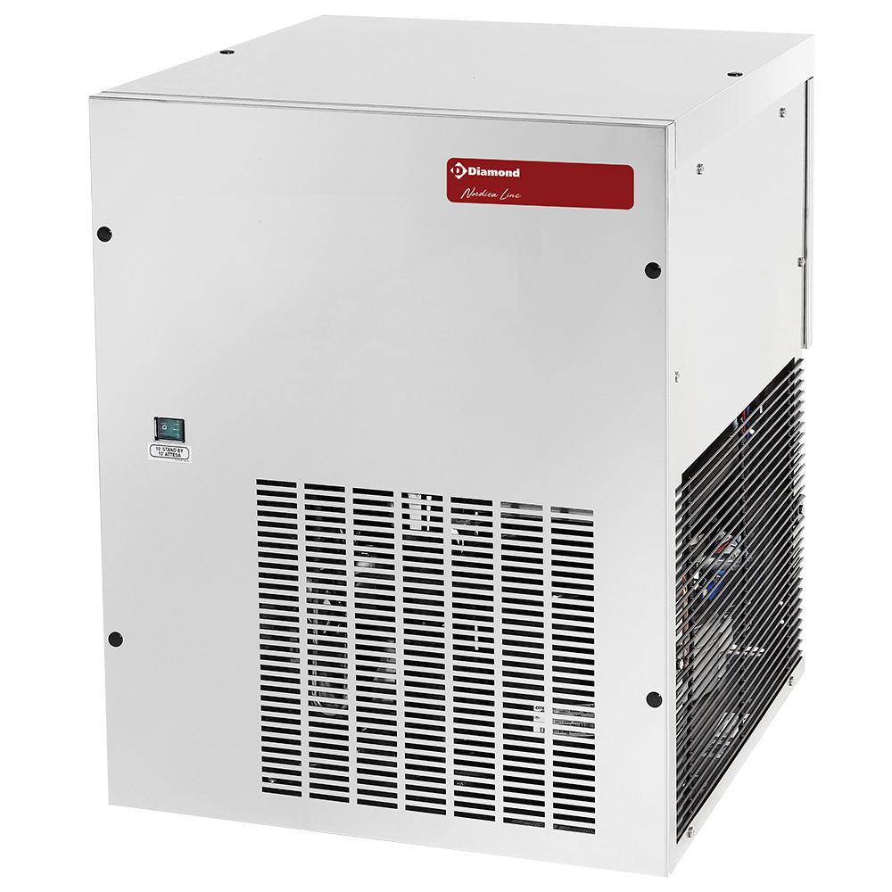 Korrelijsmachine 280 kg, zonder reserve, luchtgekoeld Korrelijsmachine 280 kg, zonder reserve, luchtgekoeld