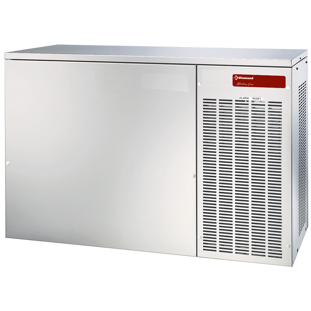 Volle ijsblokjesmachine 300 kg, zonder reserve - LUCHT Volle ijsblokjesmachine 300 kg, zonder reserve - LUCHT