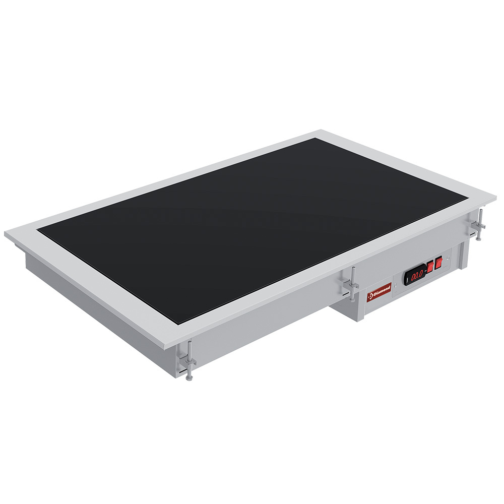 Vitrokeramisch element zwart 3x GN 1/1 Vitrokeramisch element zwart 3x GN 1/1