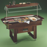 Vitrokeramisch buffet capaciteit 4 GN 1/1 Vitrokeramisch buffet capaciteit 4 GN 1/1