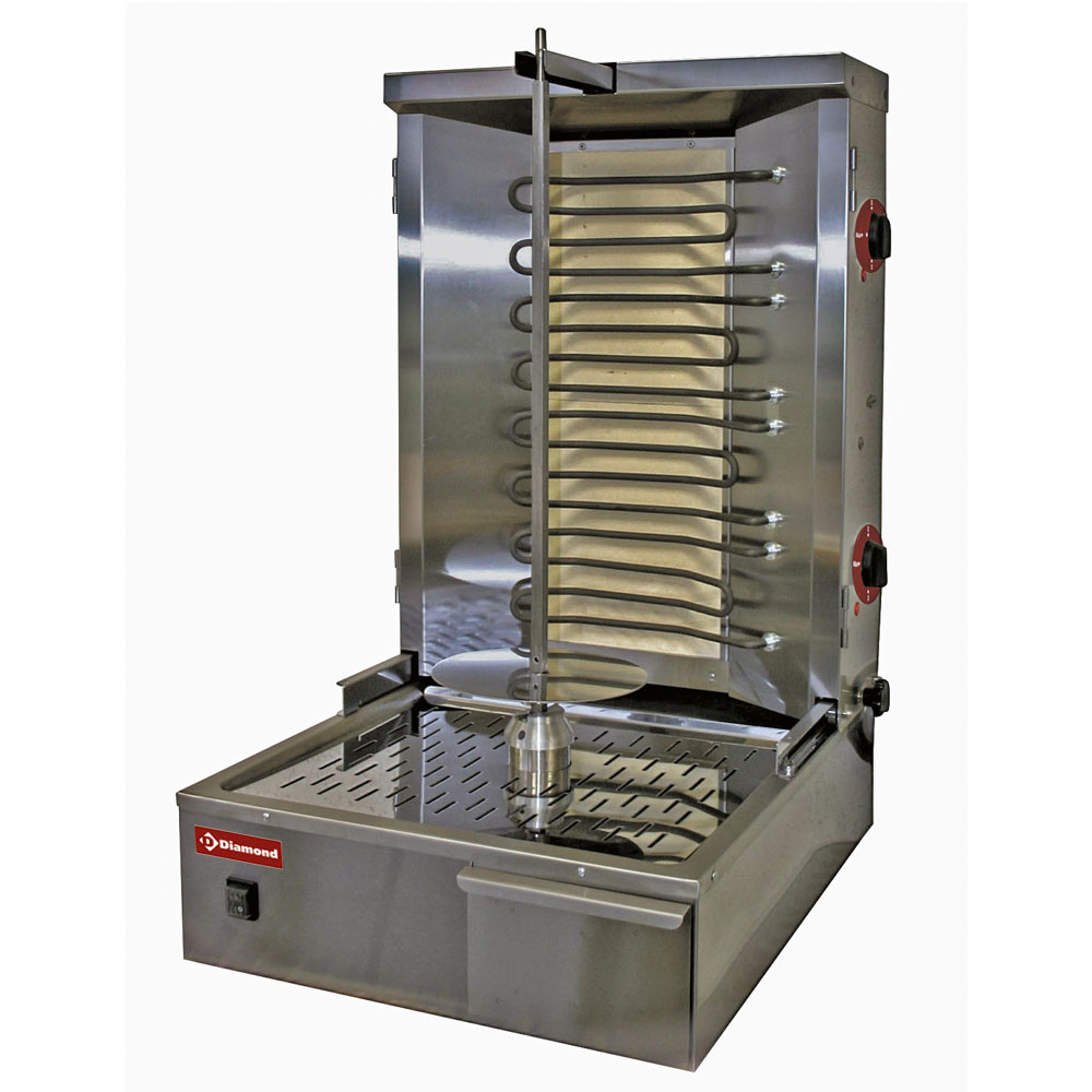 Elektrische gyros grill 35 kg Elektrische gyros grill 35 kg