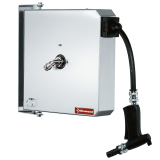 Reinigingshaspel, automatische oproller 6 meter Reinigingshaspel, automatische oproller 6 meter