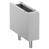 Gesloten Onderstel op Verstelbare Poten in R.v.s.