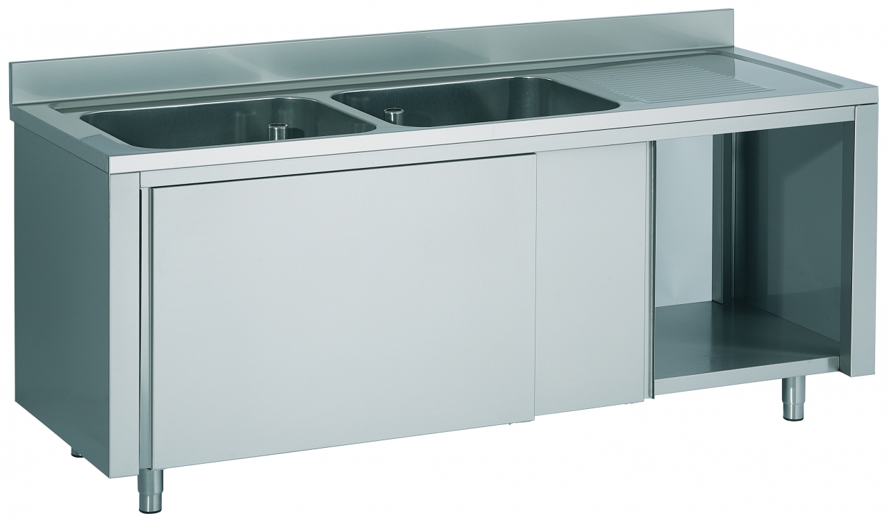 700 Spoeltafel Schuifdeuren 1 Links 700 Spoeltafel Schuifdeuren 1 Links