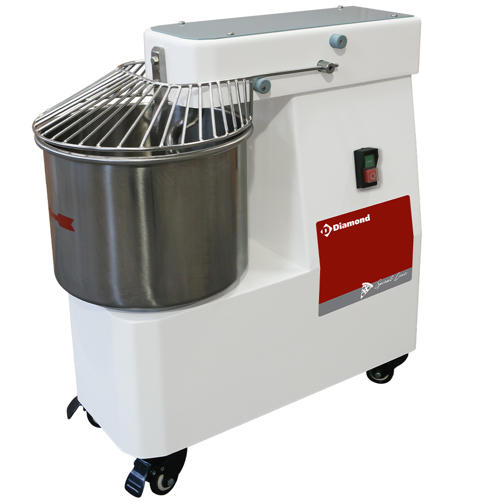 Spiraalkneder 10Liters, op wielen Spiraalkneder 10Liters, op wielen