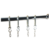 Kit charcuterie RVS staven en 4 beugels (complementair) Kit charcuterie RVS staven en 4 beugels (complementair)